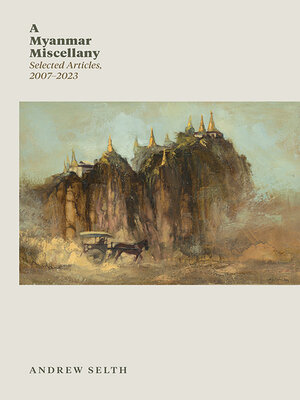 cover image of A Myanmar Miscellany